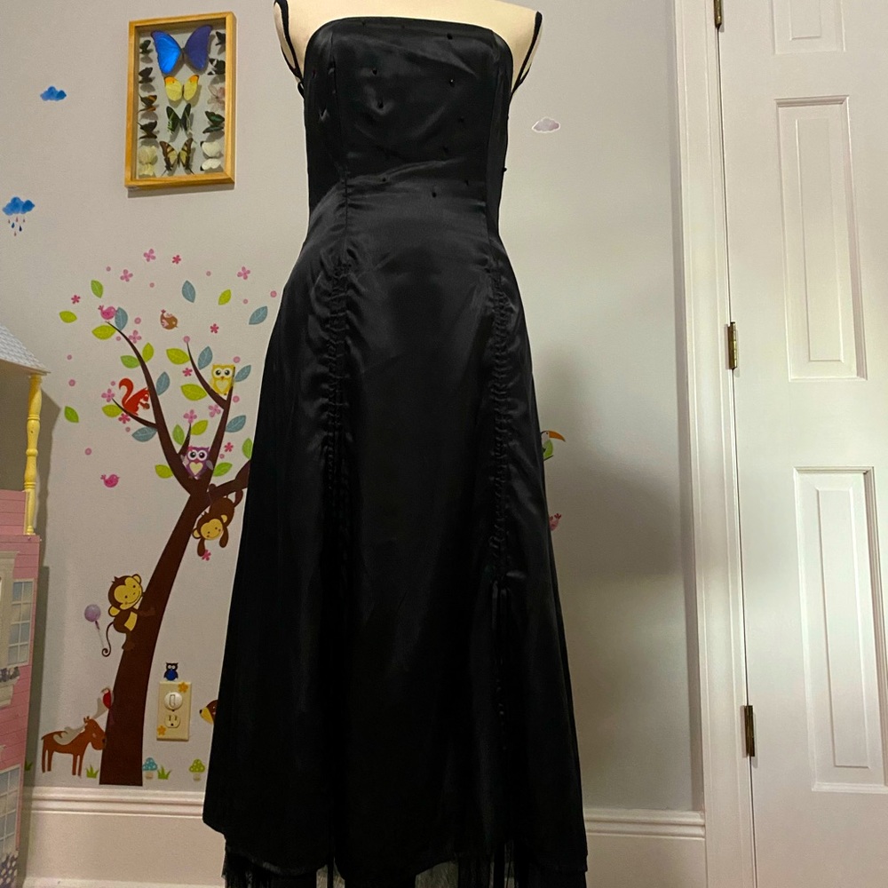 Romantic Black cocktail Dress
